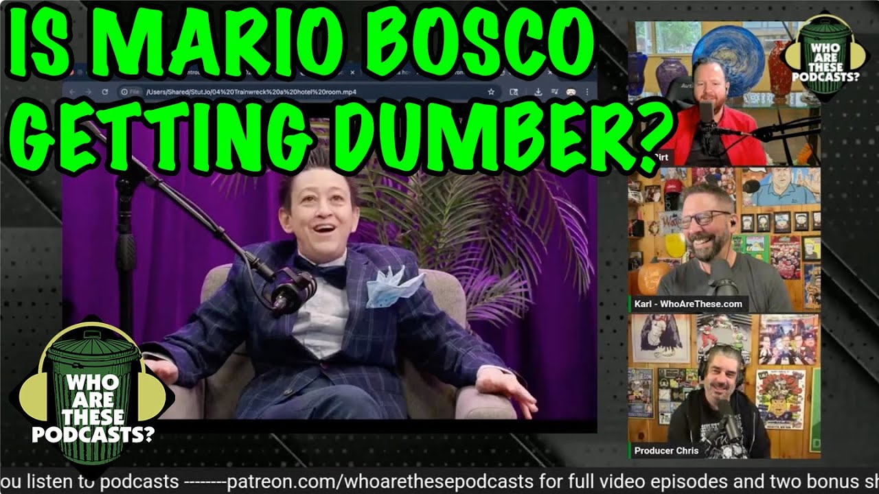 The Real-Life Pee Wee Herman EXCEPT Mario Bosco Has Zero Comedic Talent!
