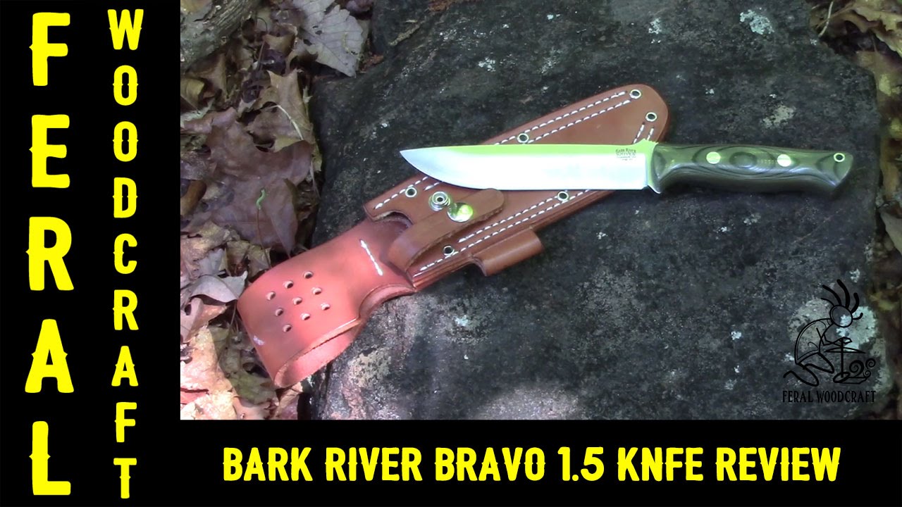 Bark River Bravo 1.5 CPM 3V Knife Review - A Longer Bushcraft Blade