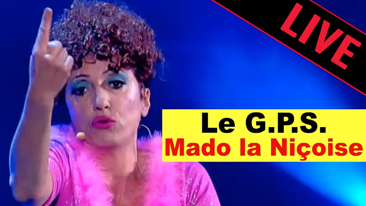 Noëlle Perna - Mado la Niçoise - Le GPS /  Sketch live chez Patrick Sébastien