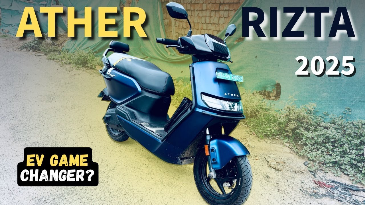 Ather Rizta 2025 Review - Is This the Best Family EV Scooter?