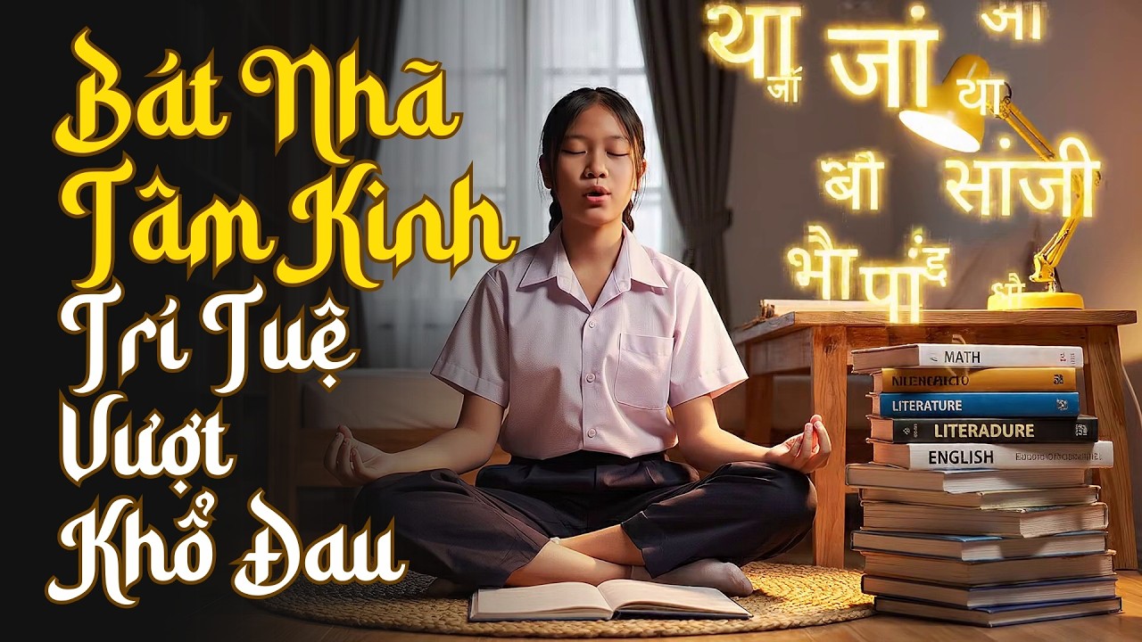 Bát Nhã Tâm Kinh (nhạc Thiền): Tâm Bất Biến Giúp Thi Đậu, Phát Tài, Giữ Đầu Lạnh! 🧠🧘📈