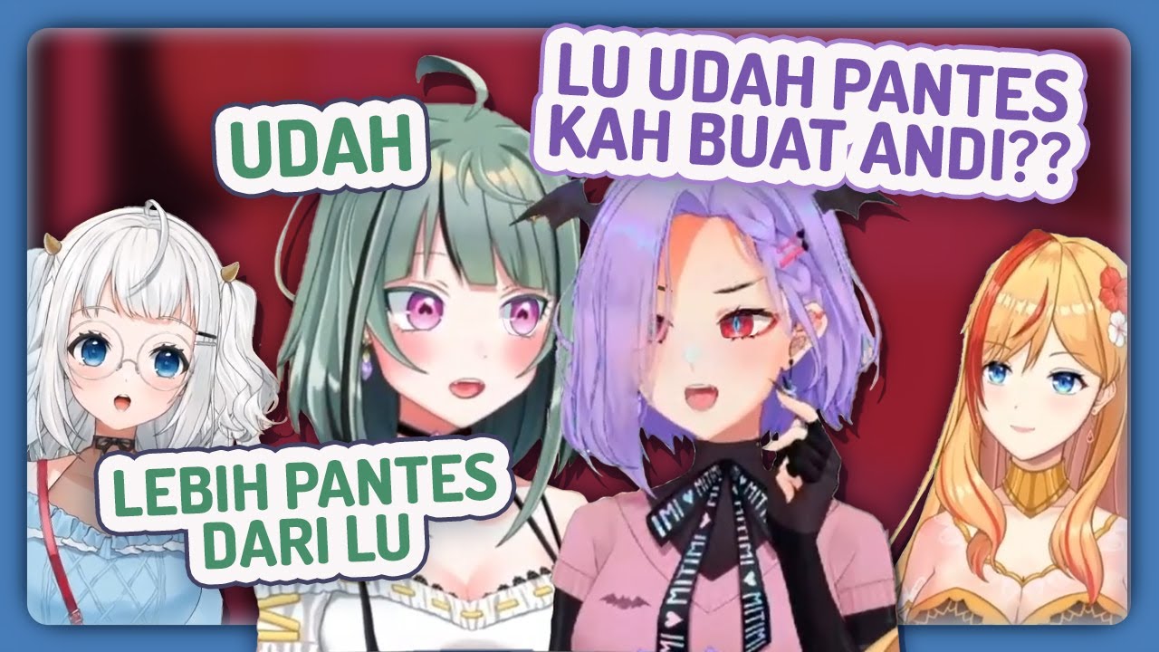 Panasnya Saling Roasting Simper Bang Andi [Alia Adelia, Nia, Mythia & Karissa]