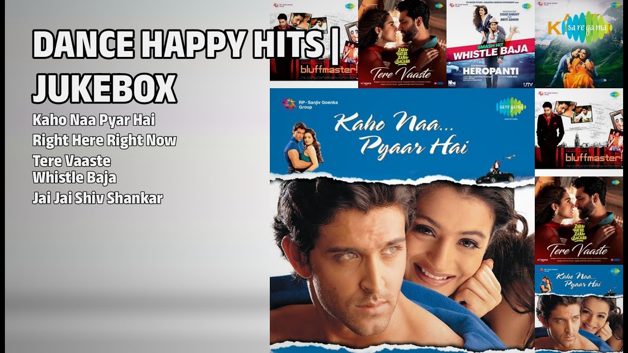 Dance Happy Hits Jukebox | Madhubanti Bagchi Songs | Kaho Naa Pyar Hai | Right Here Right Now