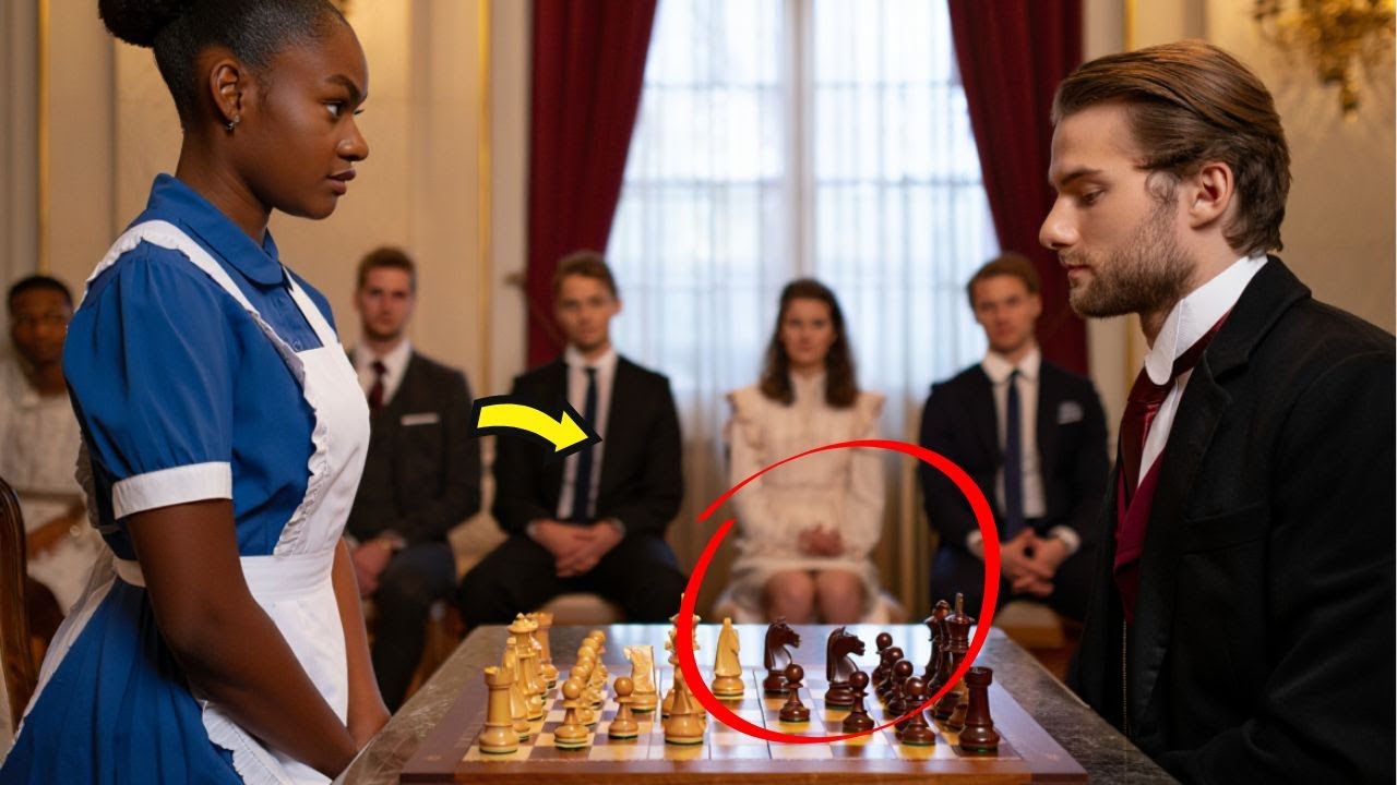 MILLONARIO INVITA A SU EMPLEADA NEGRA A JUGAR AJEDREZ… ¡Y NUNCA IMAGINÓ SU JUGADA!