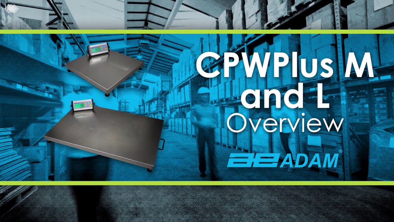 Adam Equipment CPW Plus M Scale  330-Lb. Capacity Model# CPW plus 150M