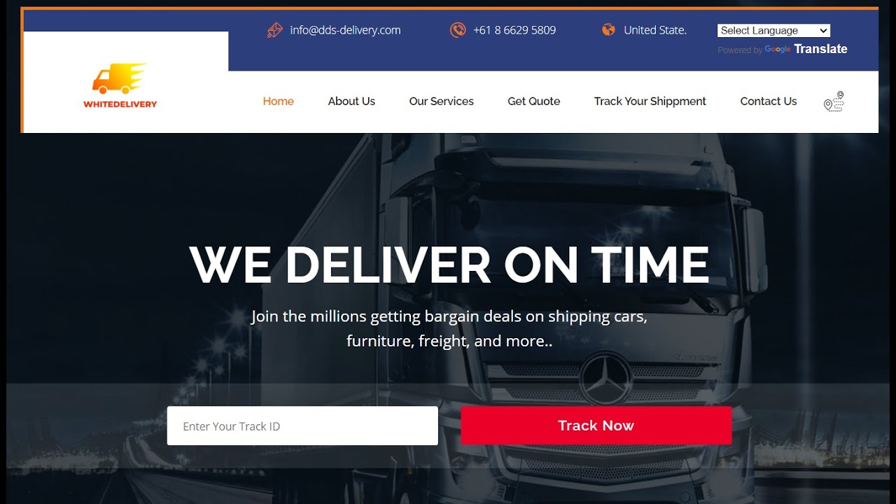 How to make a Courier logistics website with live map easily (Beginner's Guide)