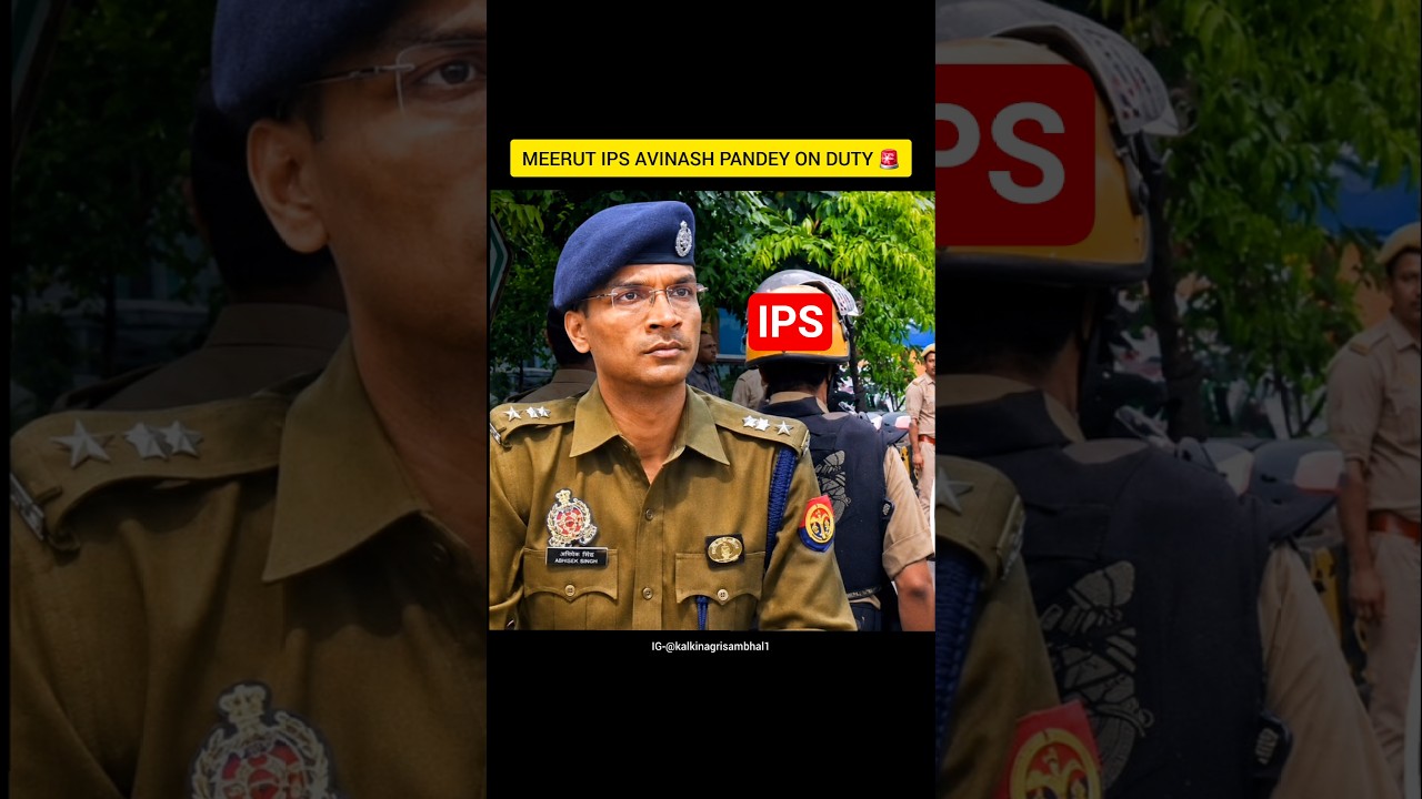 POWER OF SSP AVINASH PANDEY 🚨MOTIVATION IPS ❣️#uppolice #meerut #ips #ssp #motivation #upsc #neet