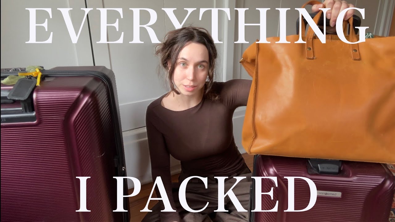 Moving abroad with 1 suitcase and 1 carry-on… (packing for Japan!)