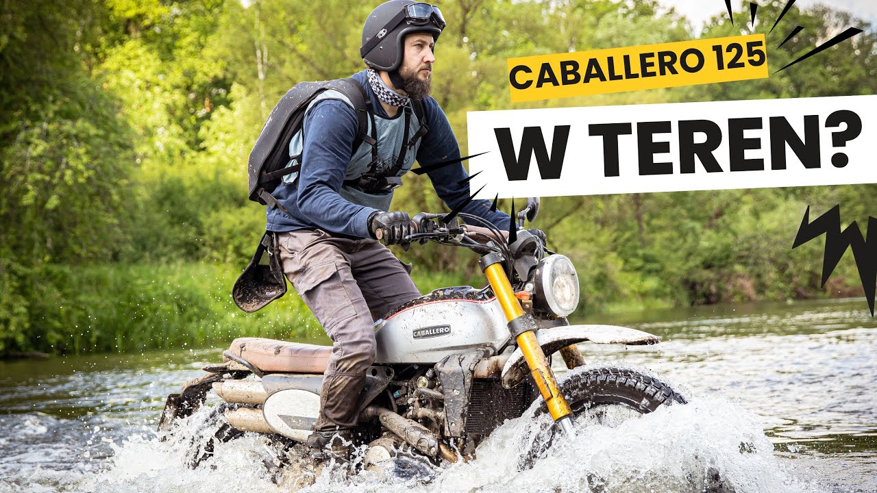 Fantic Caballero 125 - jak radzi sobie w terenie? Zobacz! off road test