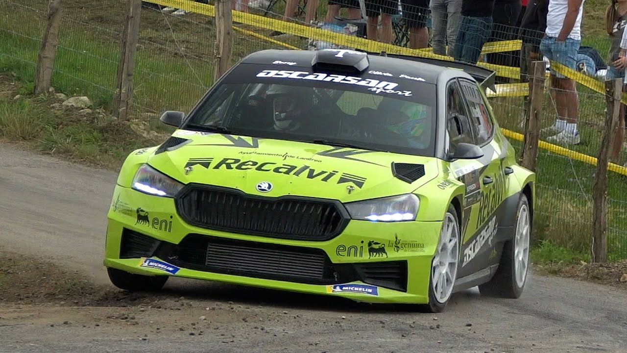 Oscar Palacio - Francisco López | Rallysprint de Reocin 2024 | Skoda Fabia RS Rally2