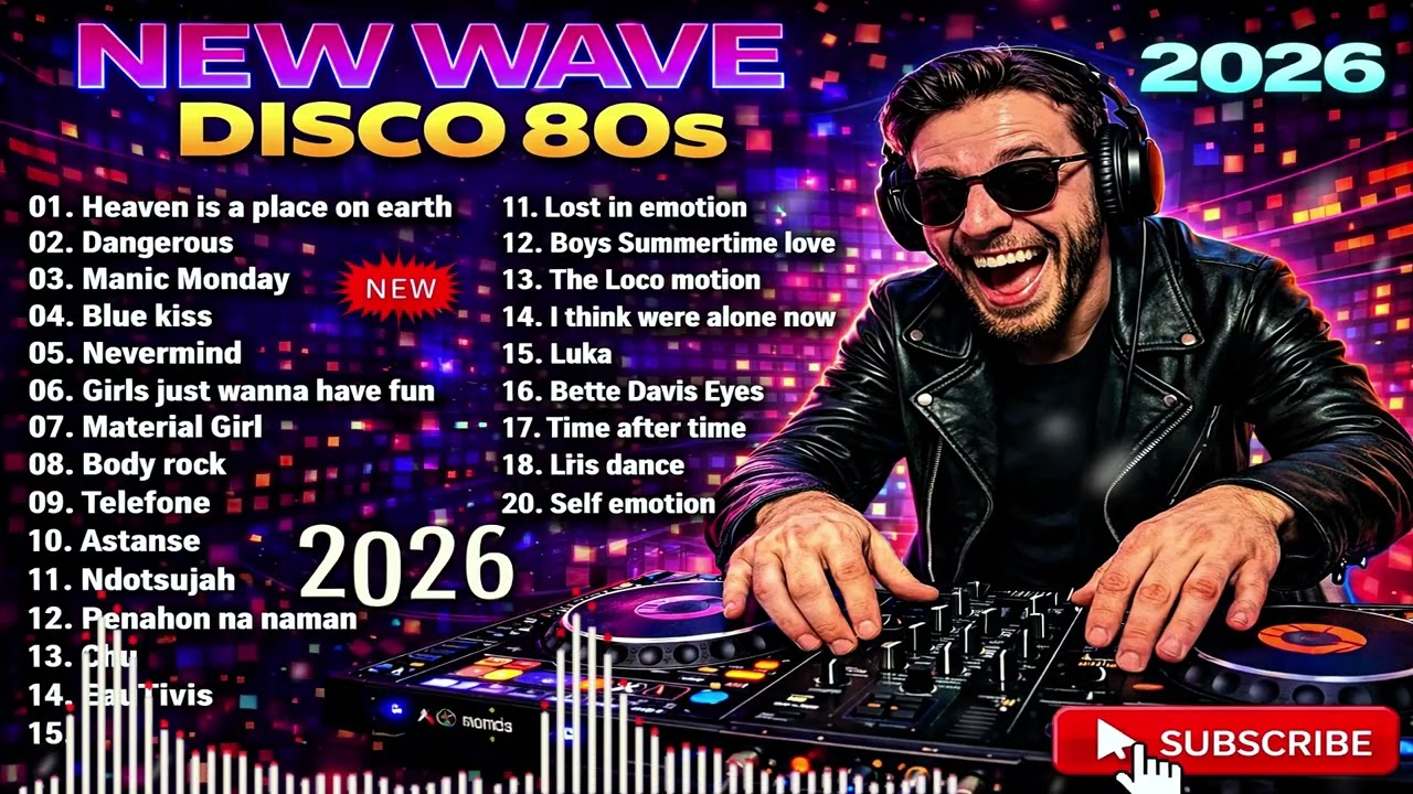 New Nonsstop Most Requested New Wave Disco 80s Nonstop Remix