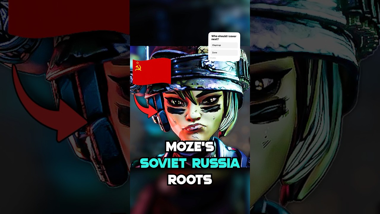 ❌ Советское происхождение Мозе ОБЪЯСНЕННО #borderlands #bl3 #дизайнперсонажей #концептарт #fps | ...