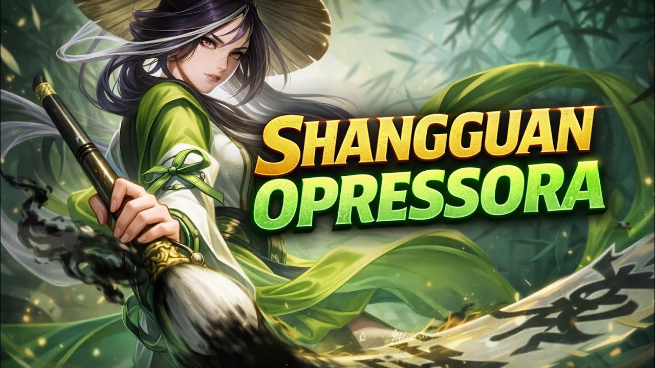 SHANGGUAN OPRESSORA! 😱 Mage que DESTRÓI partidas | Honor of Kings