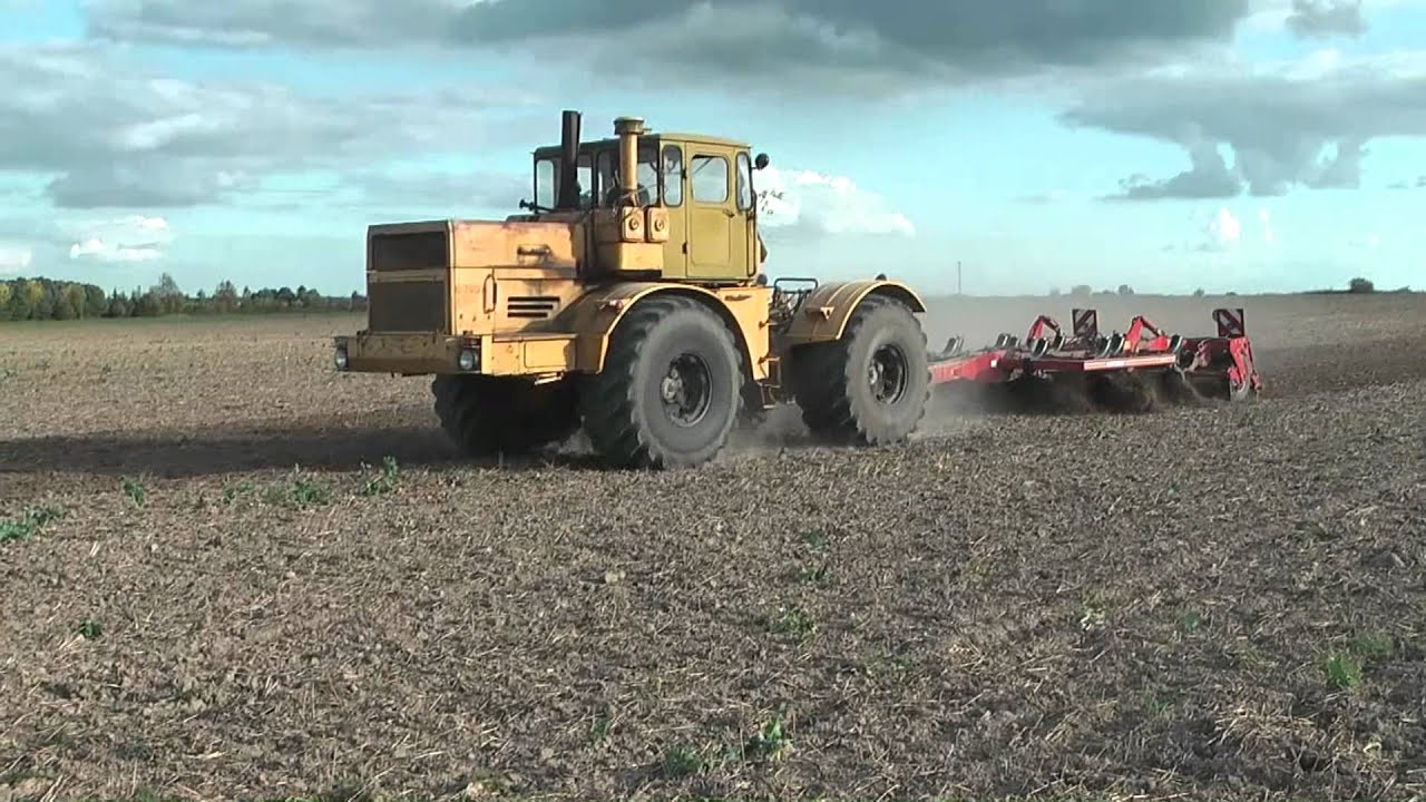 Kirovets K700A + Horsch Tiger 3 AS ||  ENGINE SOUND ||   [Full HD]
