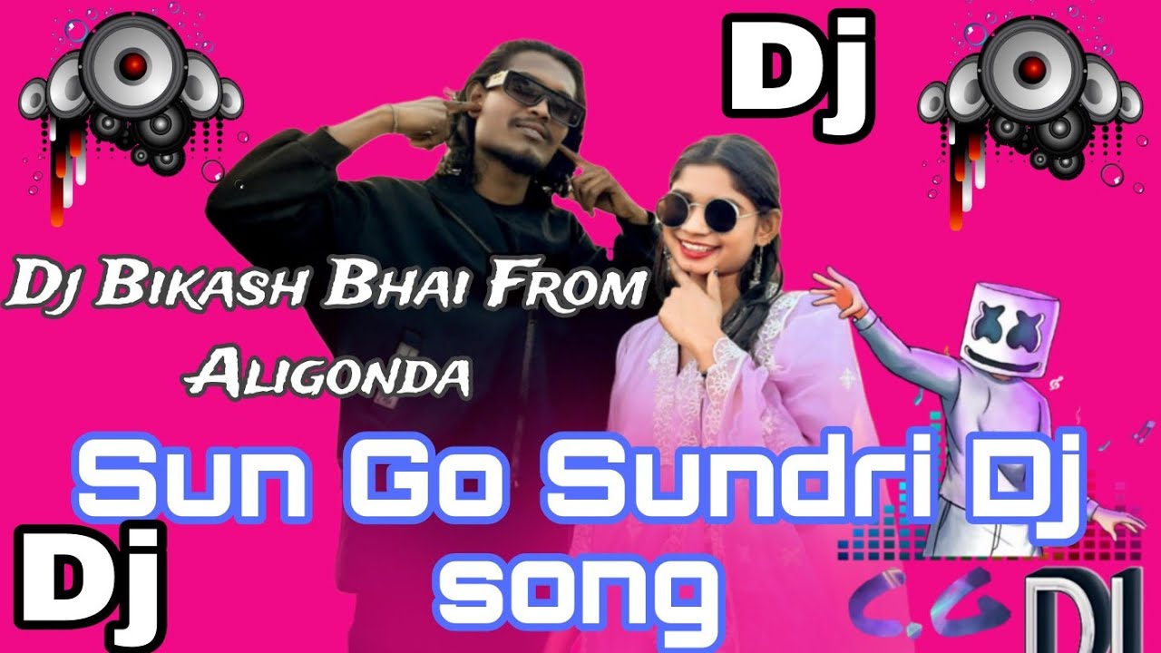 Sun Go Sundri Black Bhaa Dj song 2026 Desi Baja Mix Dj Bikash Bhai From Aligonda#bikashbhai