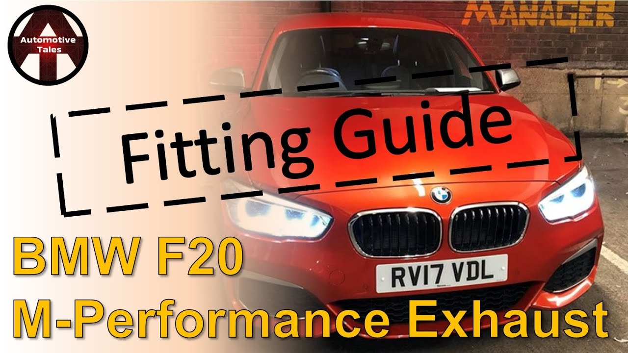 Замена выхлопной системы BMW F20 M140i M-Performance