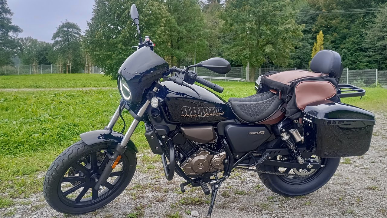 QJMOTOR SRV 125. Wyposażenie dodatkowe