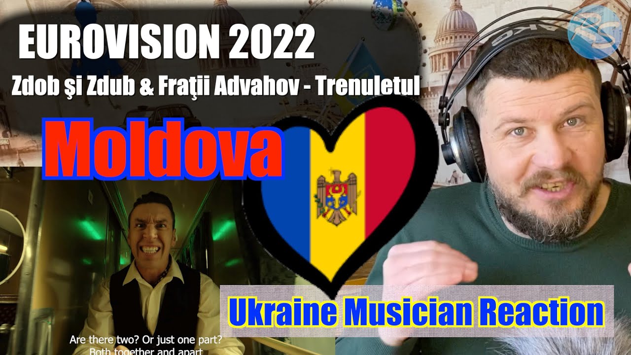 #Eurovision2022 #ESC2022 #Moldova Zdob şi Zdub - Trenuleţul - 🇲🇩 - Ukraine Musician First Reaction