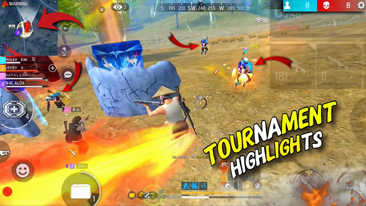 Free Fire Tournament Highlights 🔥 Iphone 15 Plus 📱