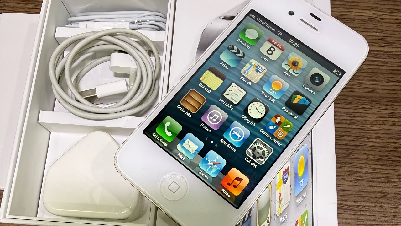 Iphone 4s fullbox nguyên bản 2025 vẫn rất đẳng cấp 