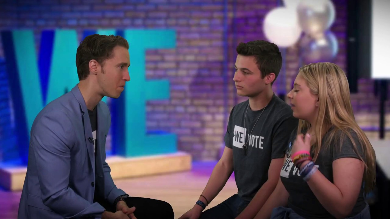 Craig Kielburger speaks with March For Our Lives co-founders Jaclyn Corin and Cameron Kasky