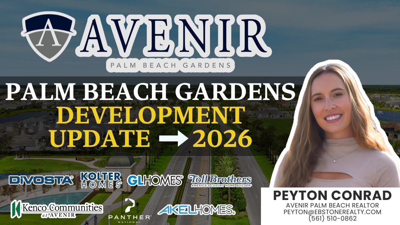 What’s Coming to Avenir? Palm Beach Gardens Development Update ☀️🌴