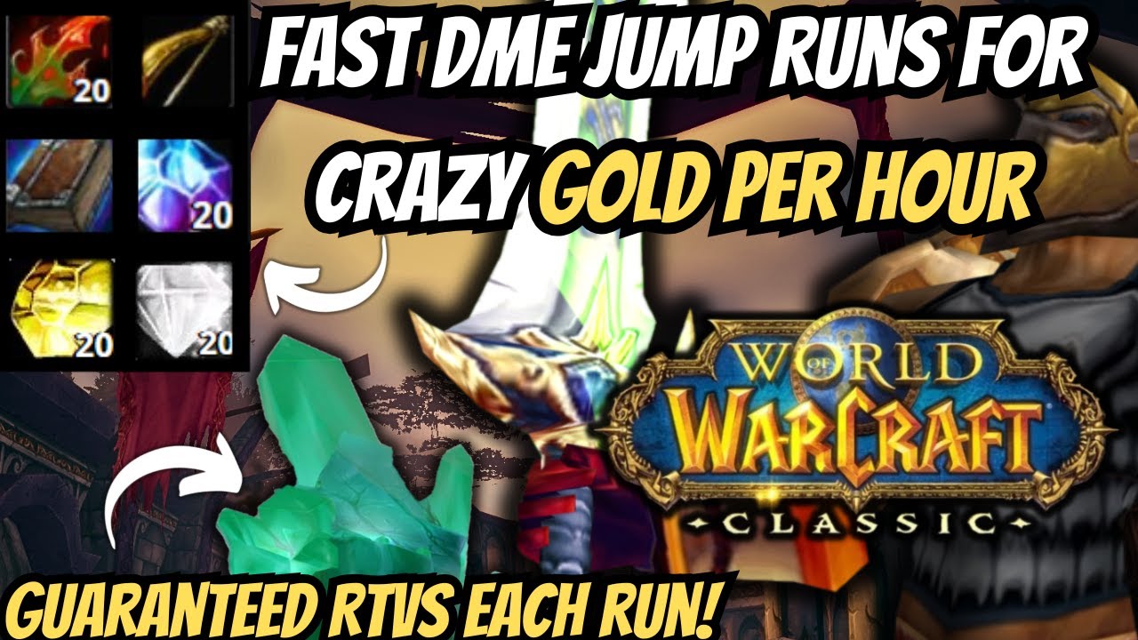 THIS is The BEST Dire Maul East Jump Run Route: get Books, BIS Gear, and GOLD - IS IT WORTH in 2025?