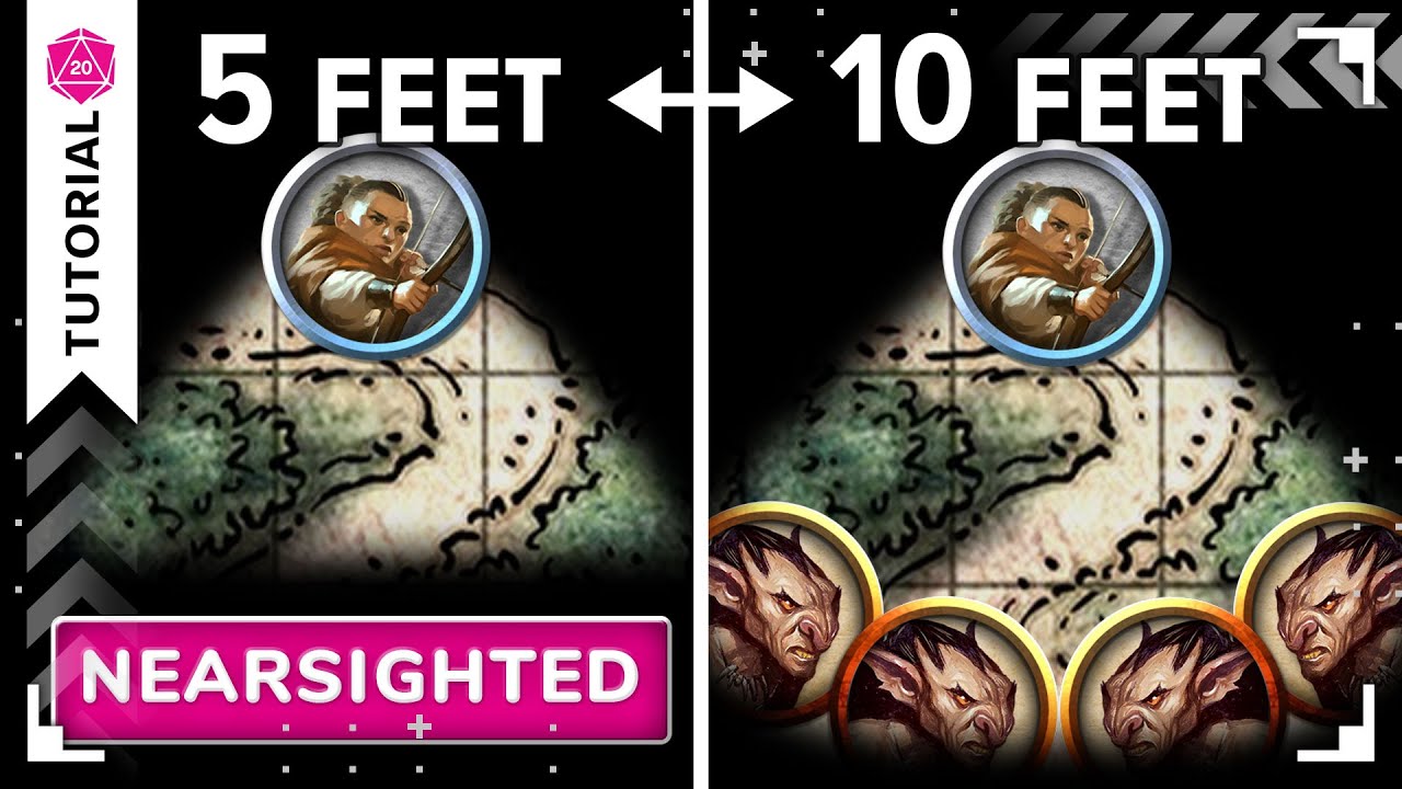 Token Vision with Dynamic Lighting on Roll20 | Tutorial