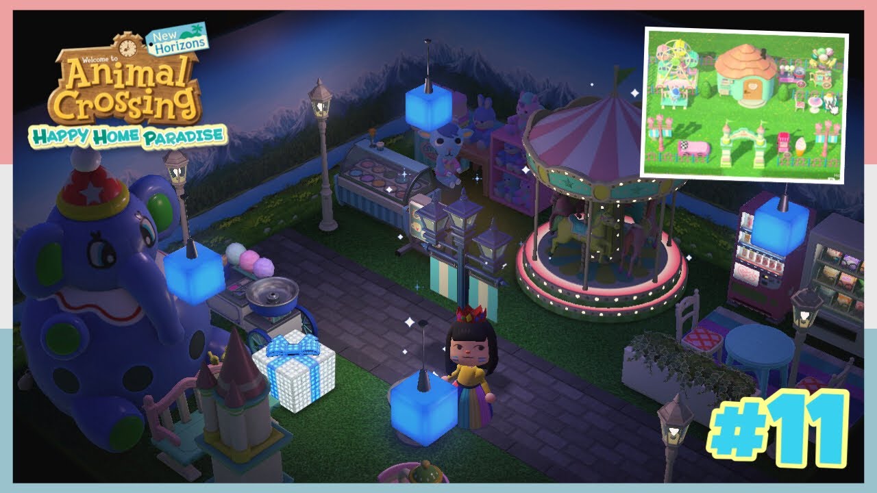 Fantasy Theme Park For Sherb In Happy Home Paradise #11 (No Commentary/Speedbuild)