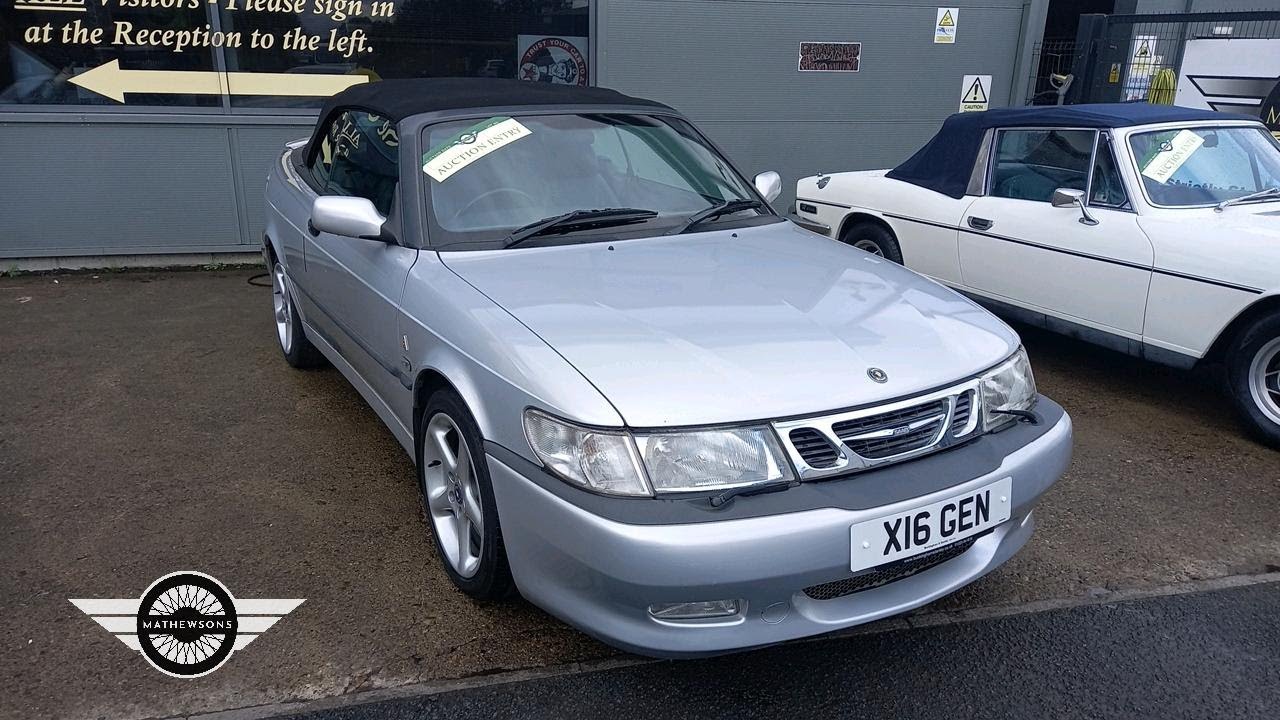 2000 SAAB 9-3 VIGGEN TURBO | MATHEWSONS CLASSIC CARS | AUCTION: 4, 5 & 6 SEPTEMBER 2024
