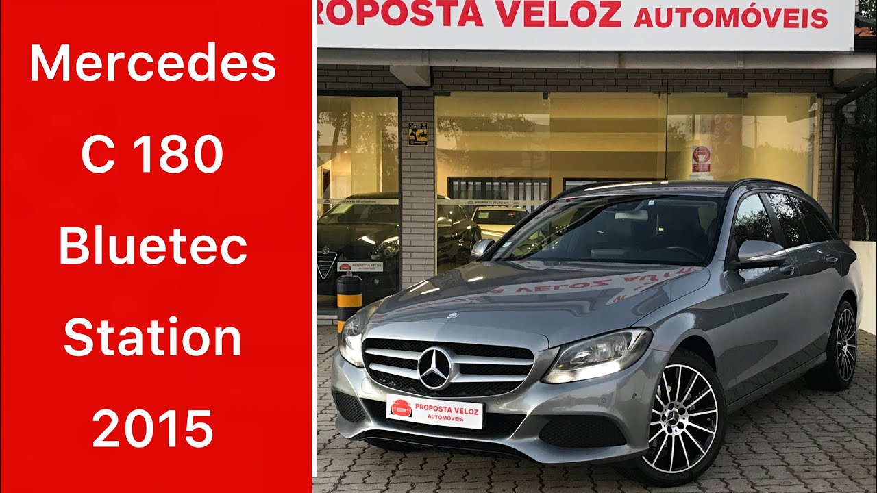 MERCEDES C 180d BLUETEC STATION 2015