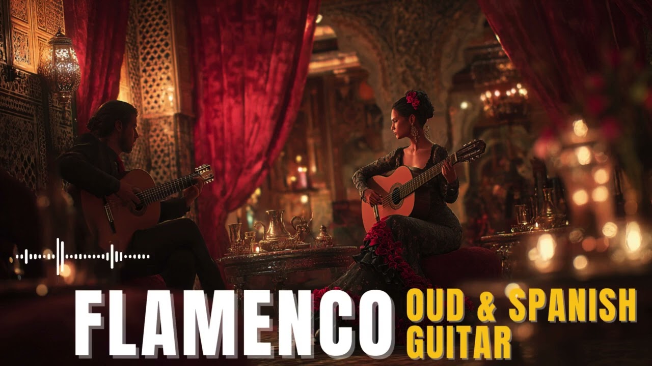 Spanish Guitar & Arabic Oud 🌙 Romantic Andalusian Music for Sleep, Study & Relaxation