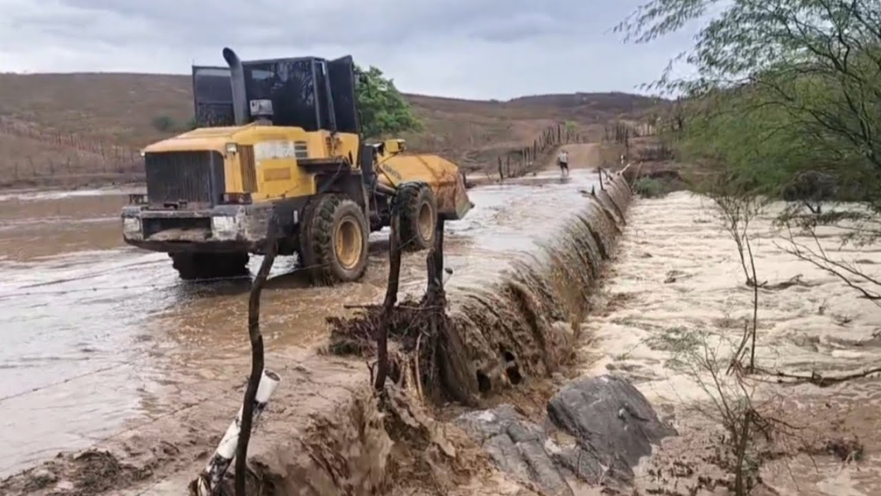 ÁGUA PARA O AÇUDE DA ACAUÃ 13/02/2025 