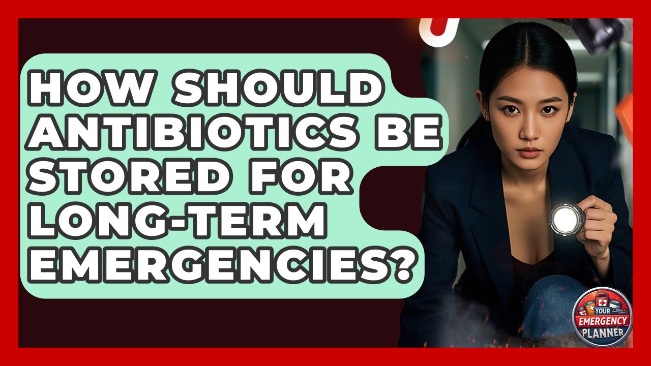 How Should Antibiotics Be Stored For Long-term Emergencies? - Your Emergency Planner