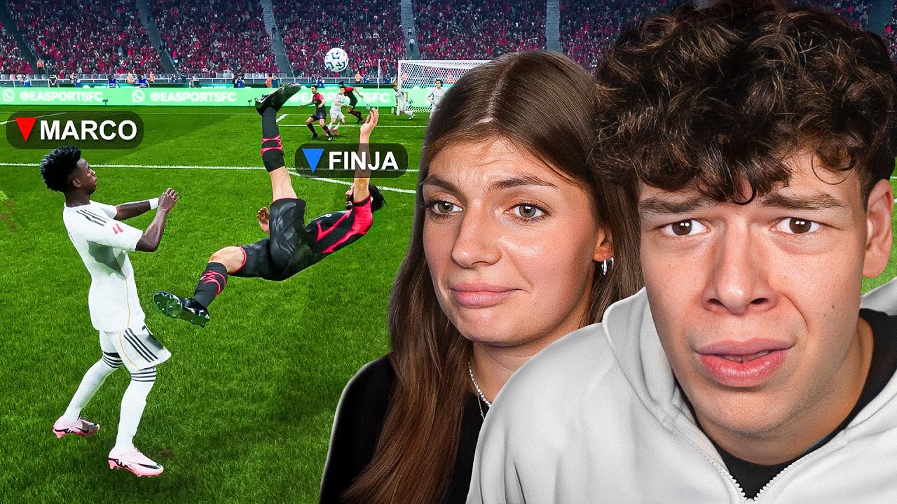 ICH SPIELE FC26 GEGEN MEINE FREUNDIN&hellip;