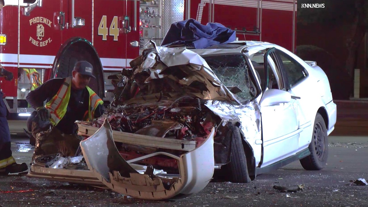 Traffic Collision on 75th Avenue in Phoenix Involves Extrication