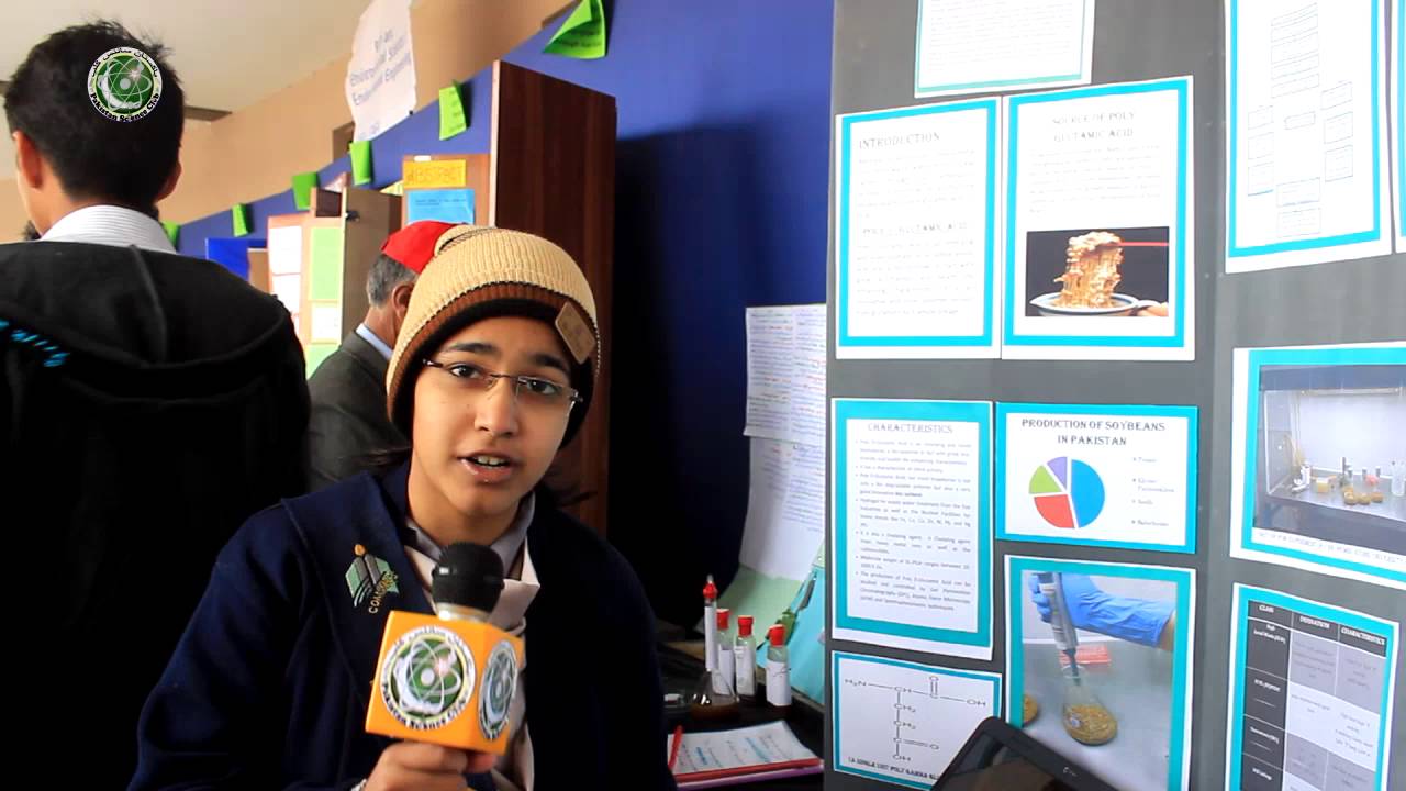 National Science Fair 2016 Pakistan: Project by Fatimah, Sahiba and Huzaifa