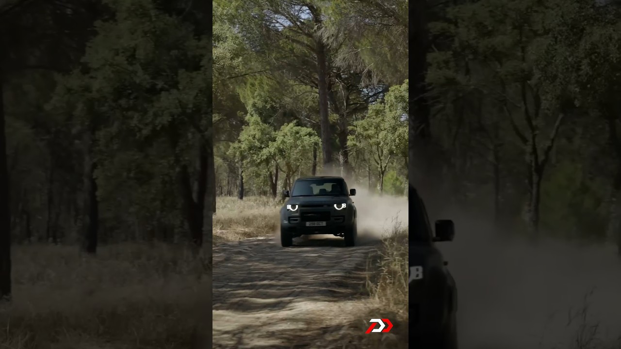 Defender Octa&rsquo;s 4.4-litre twin turbo V8 engine in action🔥 #PowerDrift #DefenderOcta #ExhaustNote