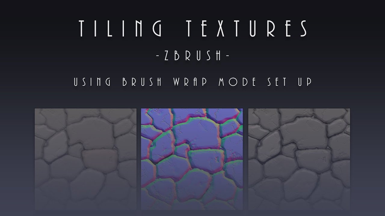 001 ZBrush TilingTextures WrapMode