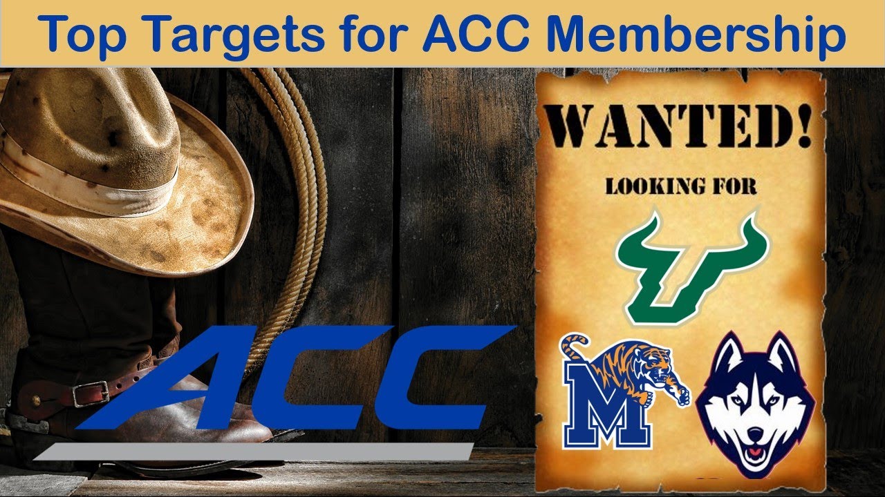 Top Targets for Future ACC Membership - Conference Realignment Never Ends