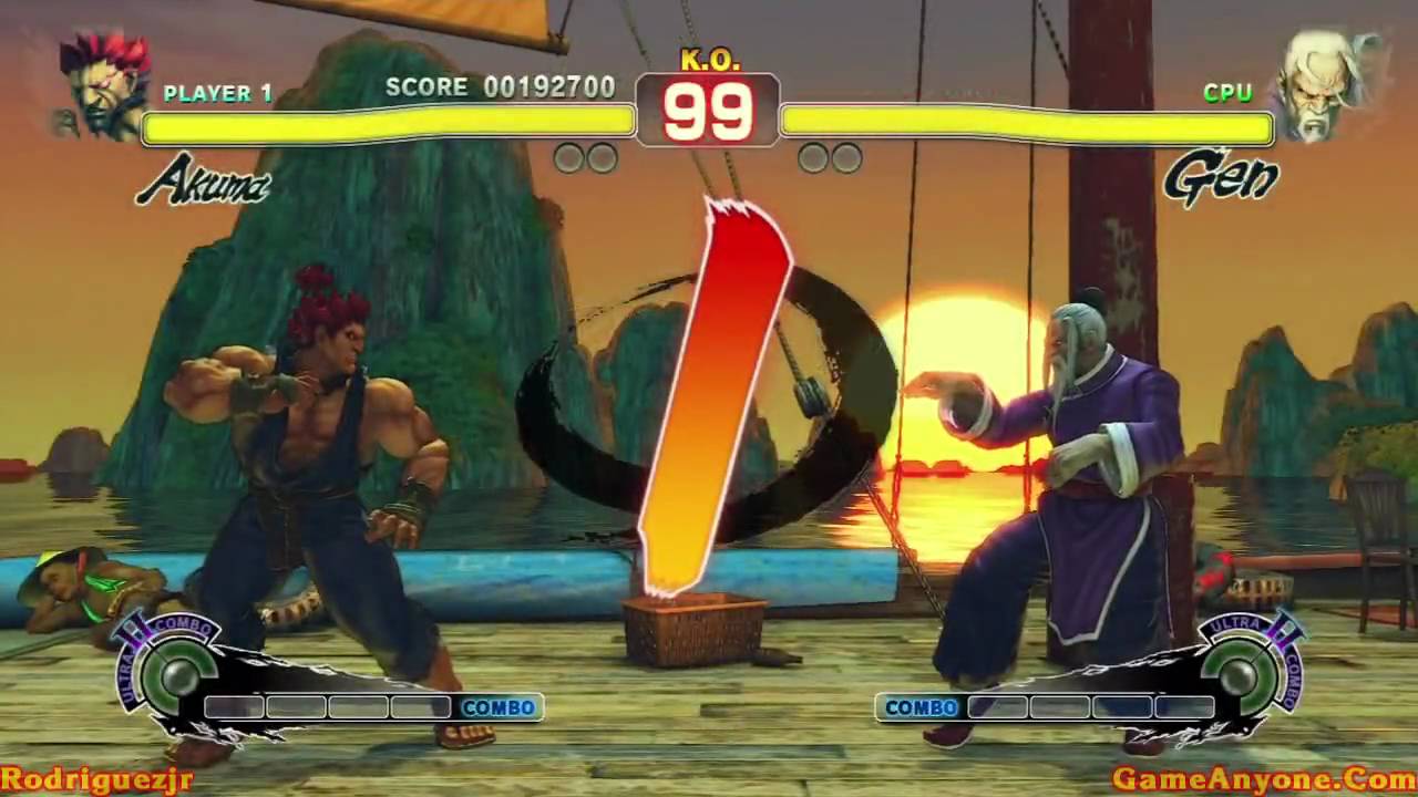 Super Street Fighter IV Arcade Mode (Akuma Pt. 1/3)