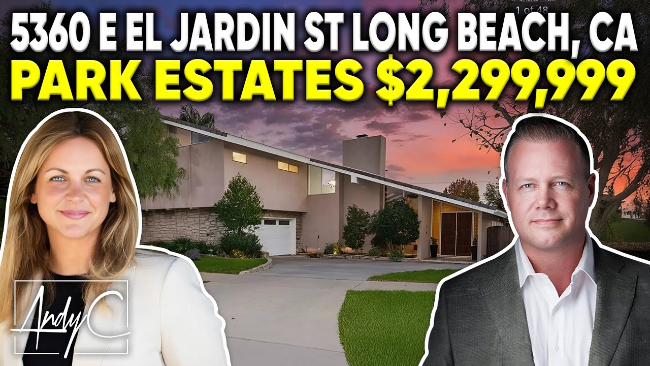 Inside a Mid Century Masterpiece | 5360 E El Jardin St, Long Beach, CA