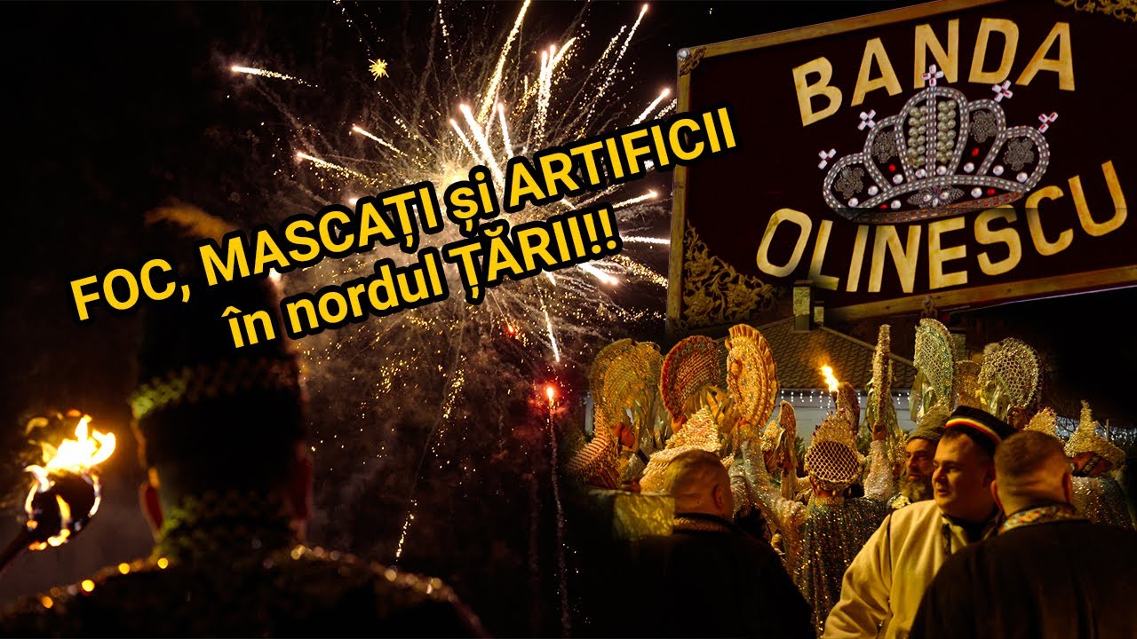 FOC, MASCAȚI și ARTIFICII în nordul ȚĂRII | Banda OLINESCU lovește din NOU 🇷🇴