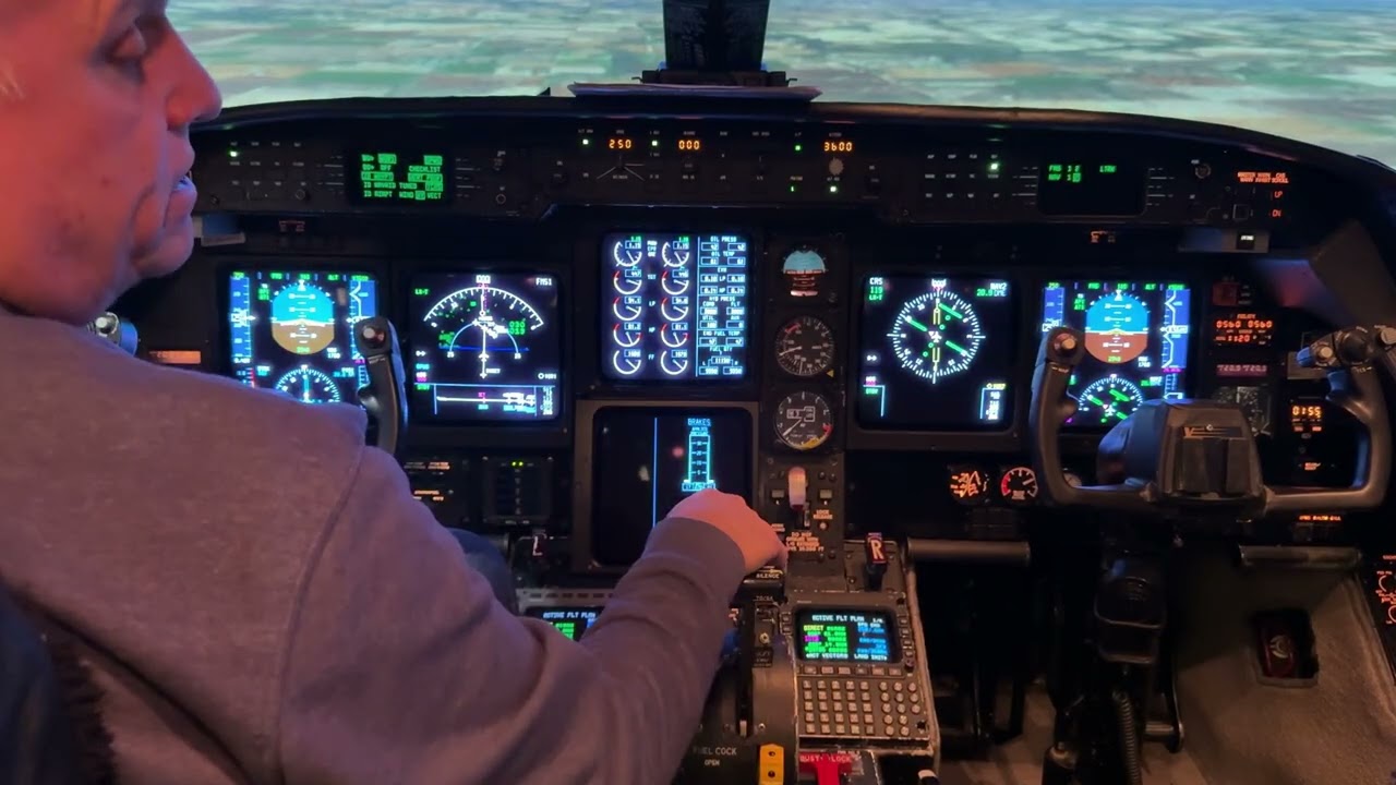 VOR APPROACH using GPS