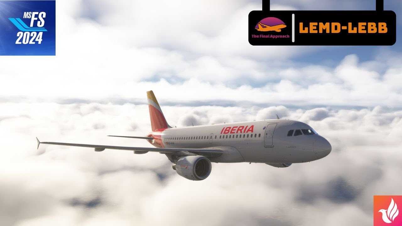 Microsoft Flight Simulator 2024 | Madrid-Barajas (LEMD) - (LEBB) Bilbao | Fenix A319 |