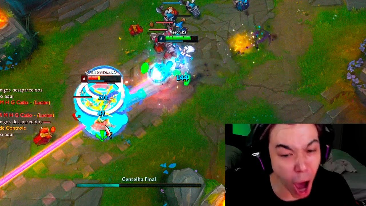 quando a lux d&aacute; ESSE COMBO &eacute; gg 💅