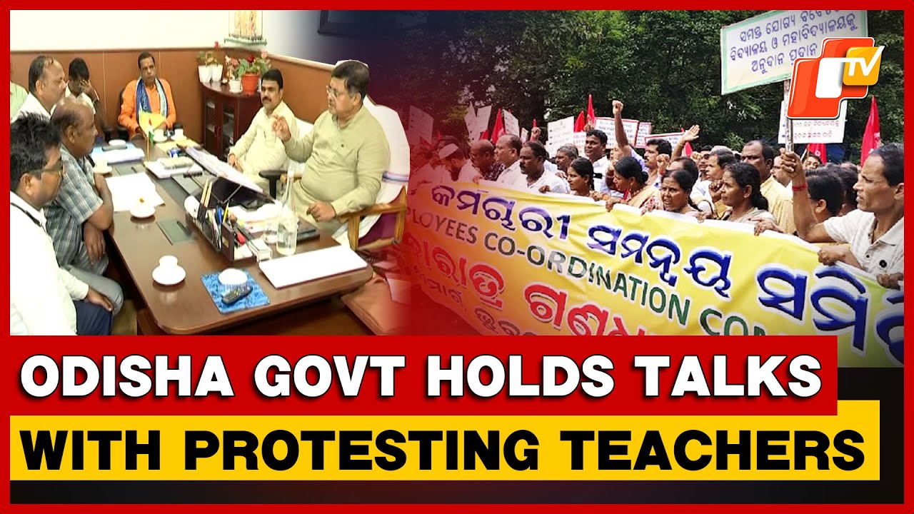 Odisha Government Holds Talks With Protesting Teachers, Forms Committee To Examine Demands