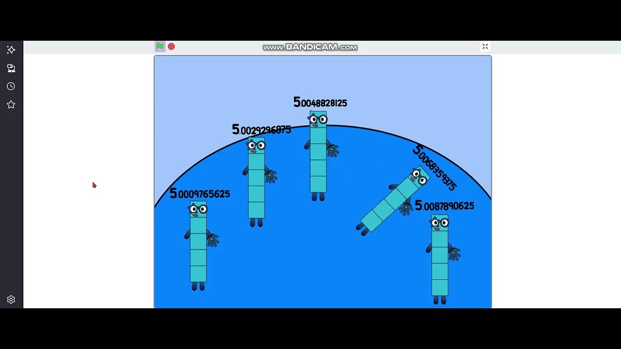 numberblocks band 1024ths 513 for trintas