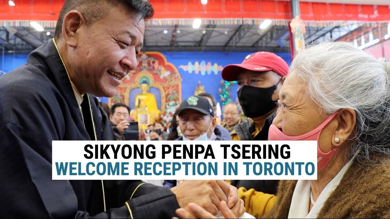 Sikyong Penpa Tsering la - Warm Welcome by Torontonians @ Tibetan Community Centre 2022