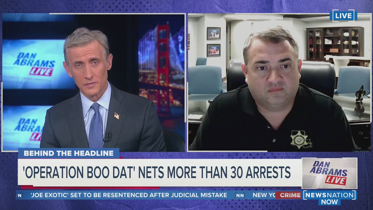30 arrested, 5 teens rescued during sex offender operation | Dan Abrams Live